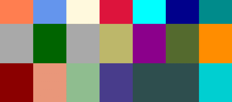 7. 147 Colors